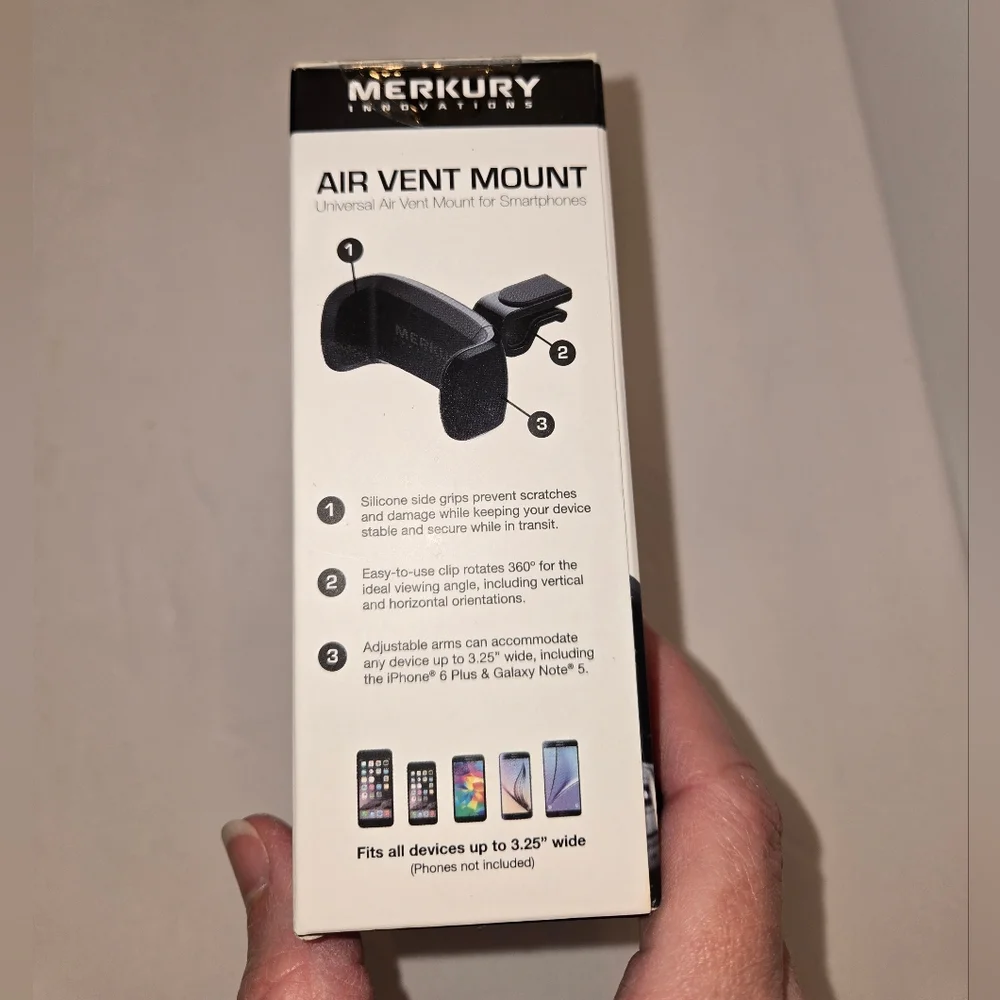 Merkury Air Vent Mount for Smartphones